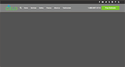 Desktop Screenshot of cieloconstruction.com